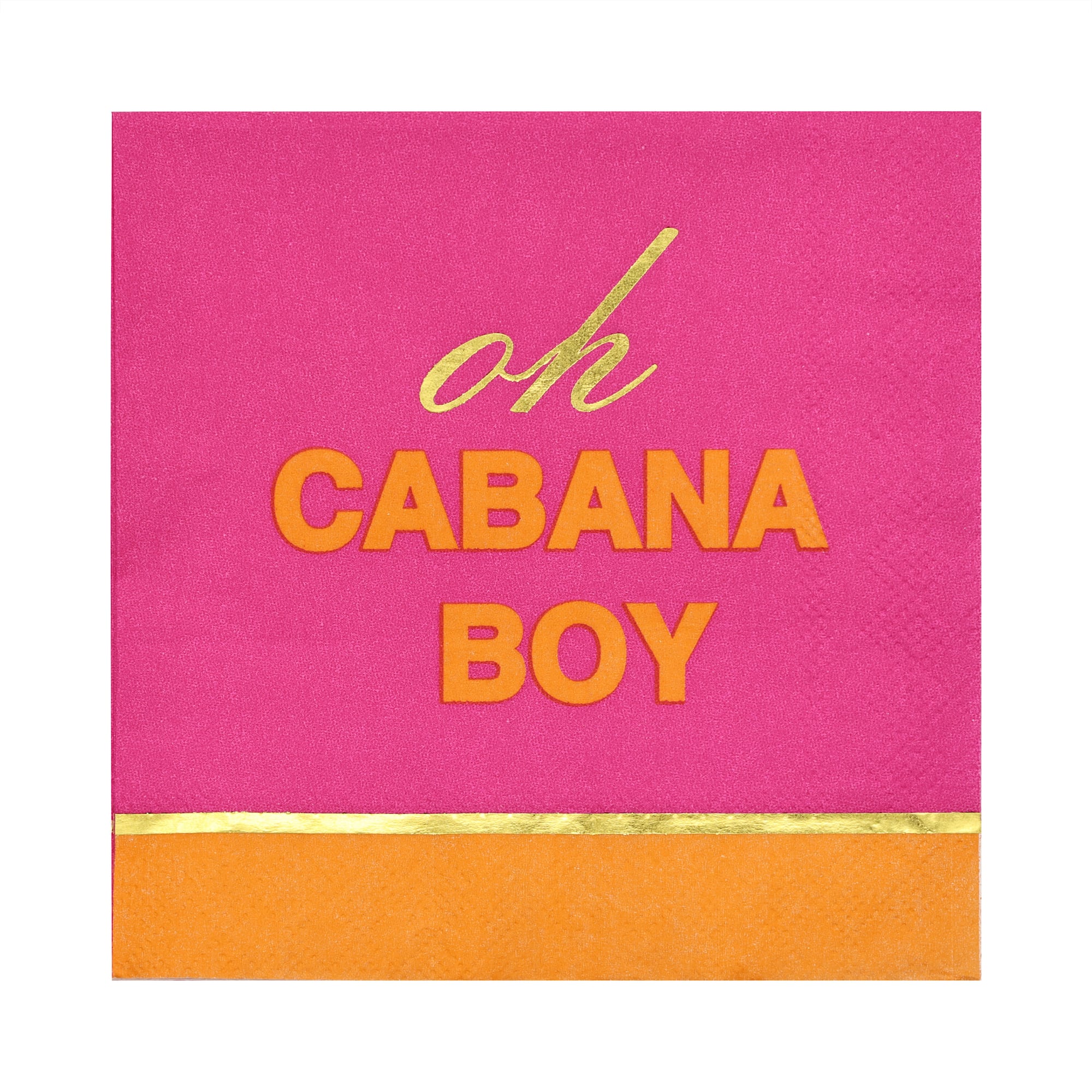 Hothouse Cabana Boy Beverage Napkins, 20ct. by Celebrate It™